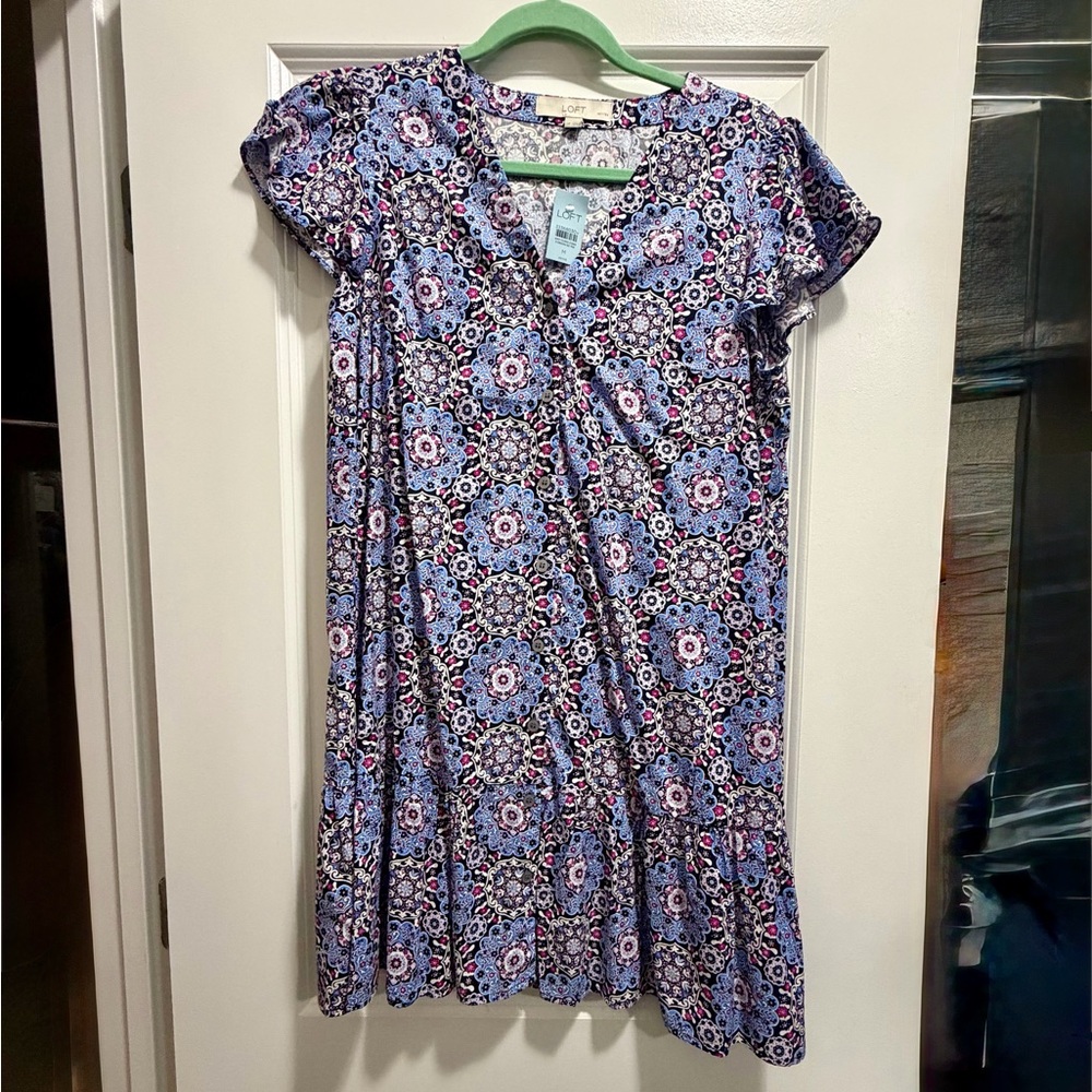 Loft Dress NWT - size Petite M 💜